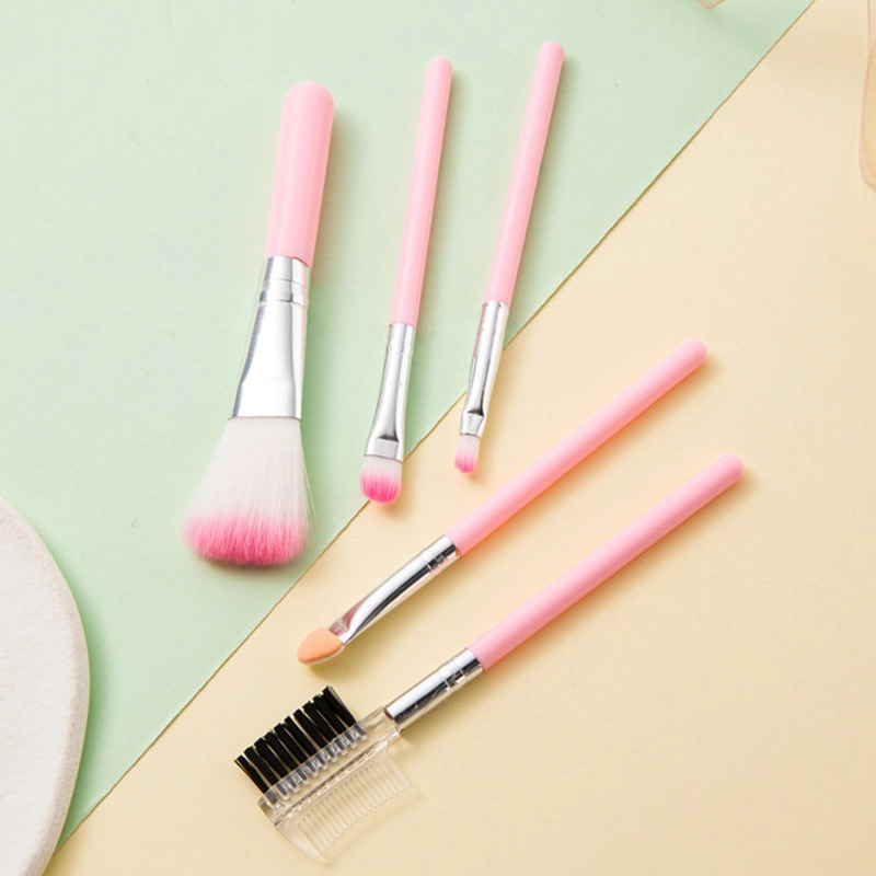 Product image KAHASIL - Kuas Brush Make Up Kosmetik Alat Kecantikan Lembut Tebal 5in1 KH004 all variant all variant